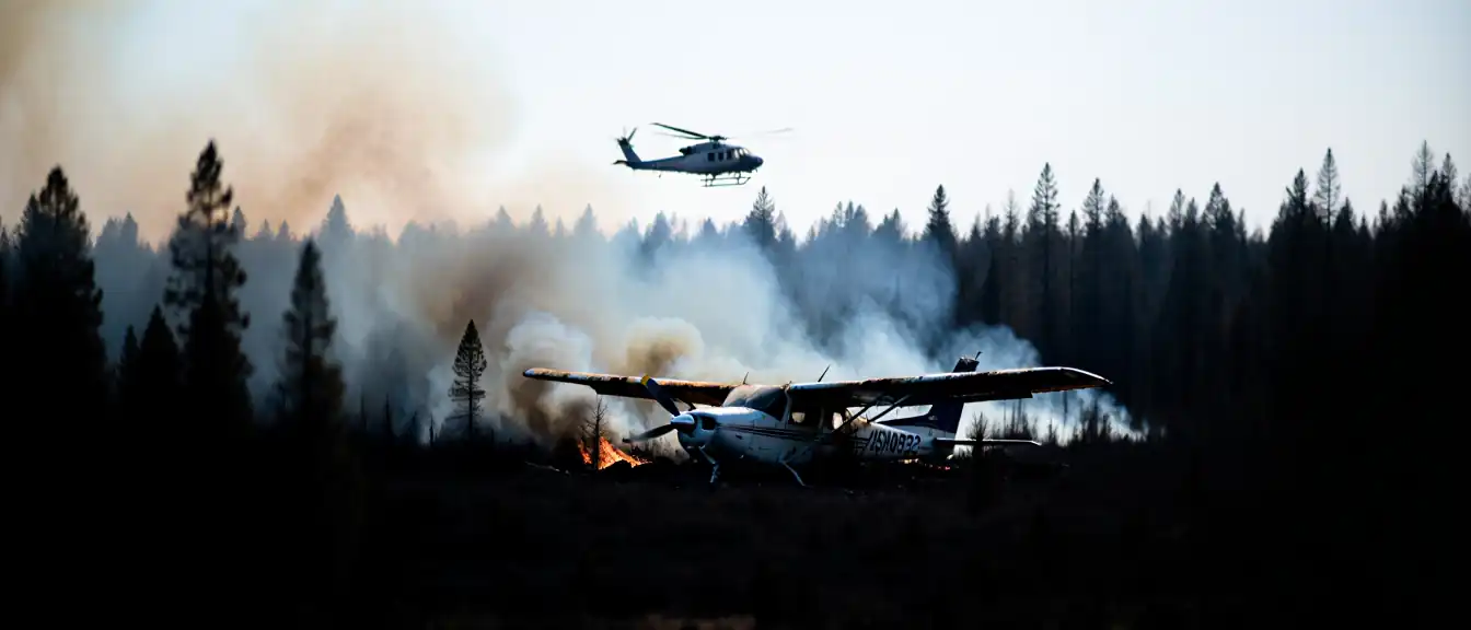 Спасательная операция в Бодайбинском районе: экипаж пропавшего самолета Cessna обнаружен