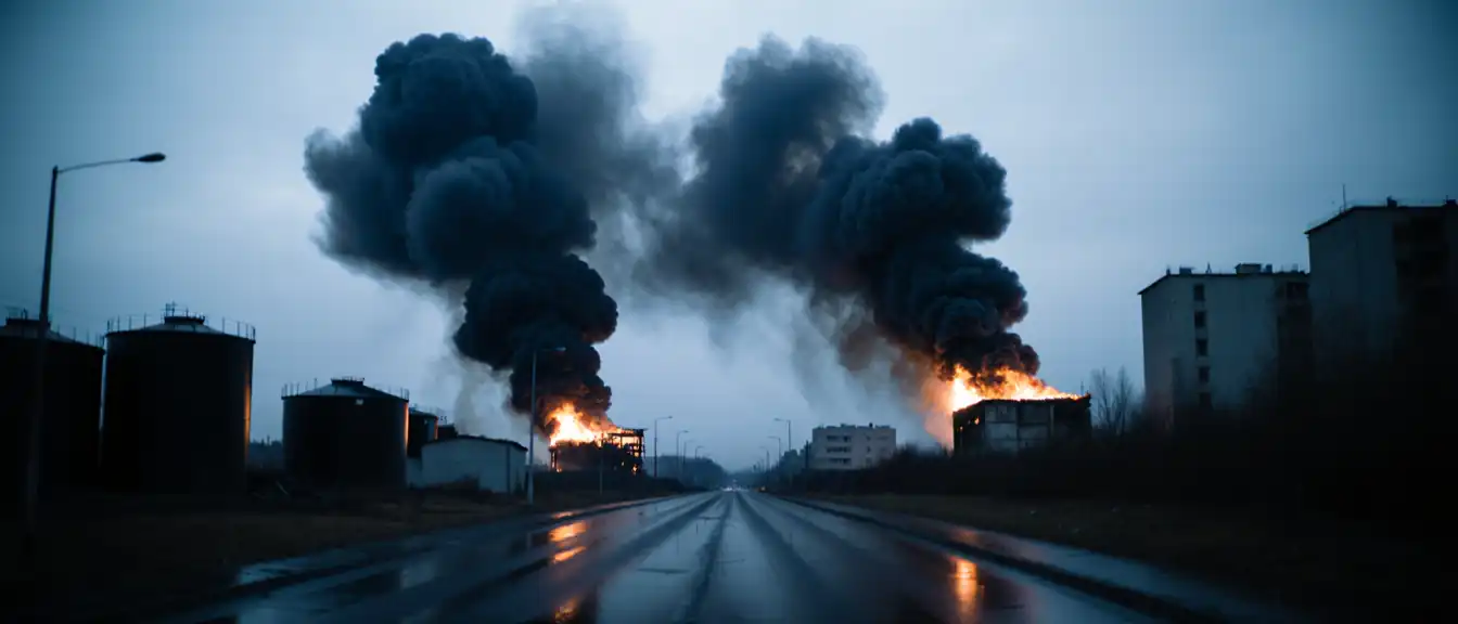 Пожары в столице: в Киеве горят топливные хранилища и пустующие здания