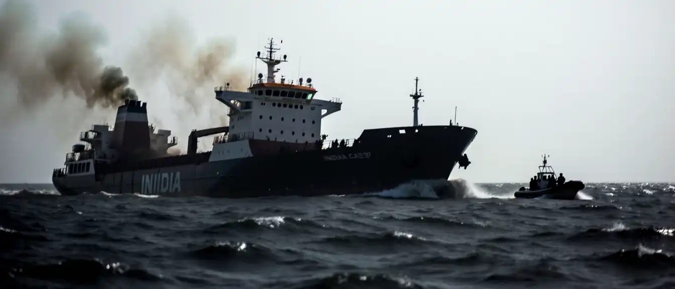 Трагедия в море: индийское грузовое судно пошло ко дну после артиллерийского удара у берегов Йемена
