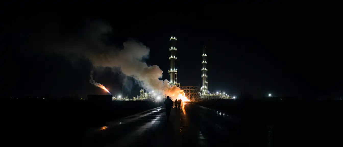 Огонь под прицелом: Ильский НПЗ снова в эпицентре атаки беспилотников