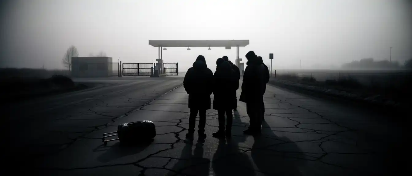 Сутки в безлюдной зоне: как закрытие латвийского КПП оставило людей на произвол судьбы
