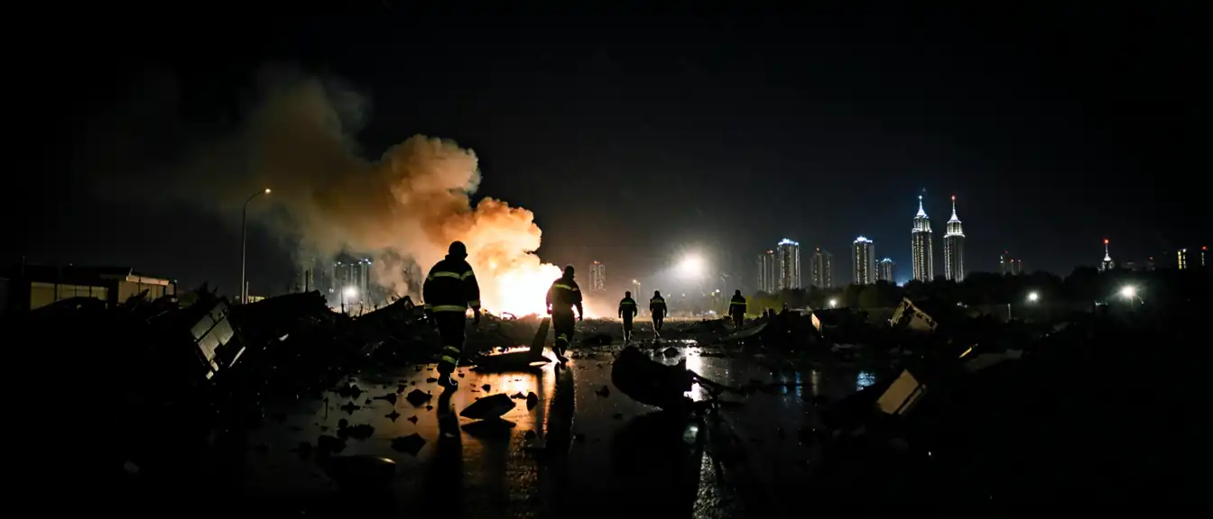 Ночная атака на столицу: под Москвой уничтожено восемь беспилотников
