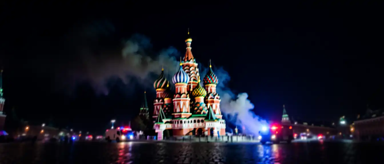 Ночной инцидент в сердце столицы: на Красной площади едва не пострадал собор Василия Блаженного