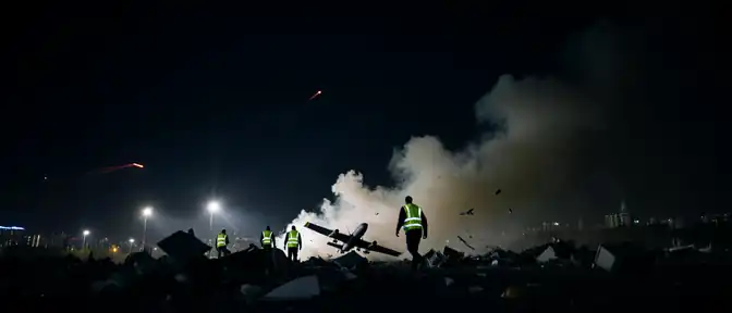 Ночная атака на столицу: под Москвой уничтожено восемь беспилотников