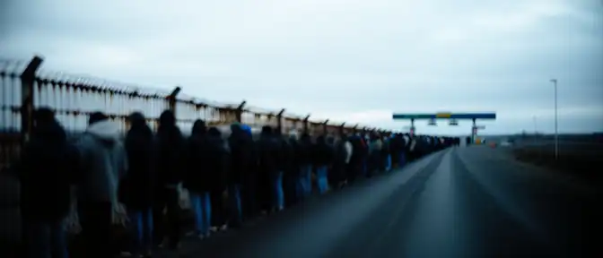Граница на замке: из-за проверок в Нарве путешественники застревают в многочасовых очередях