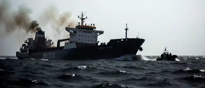 Трагедия в море: индийское грузовое судно пошло ко дну после артиллерийского удара у берегов Йемена