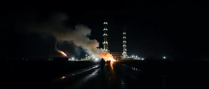 Огонь под прицелом: Ильский НПЗ снова в эпицентре атаки беспилотников