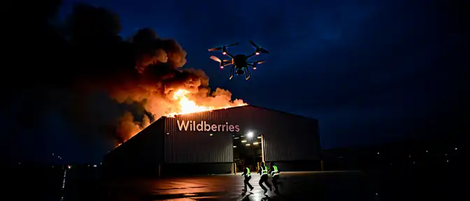 Ночной удар по логистике: атака беспилотников затронула ключевые склады Wildberries