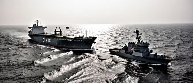 Под пристальным контролем: В Аравийском море ВМС США досмотрели танкер под флагом Коморских Островов