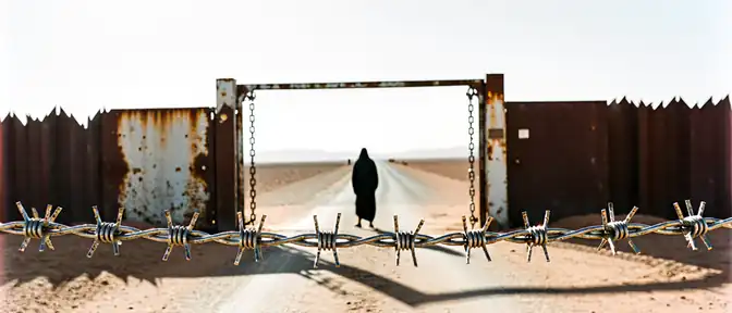 Колючая проволока и закрытые ворота: Мадрид перекрыл границу в Мелилье из-за миграционного кризиса